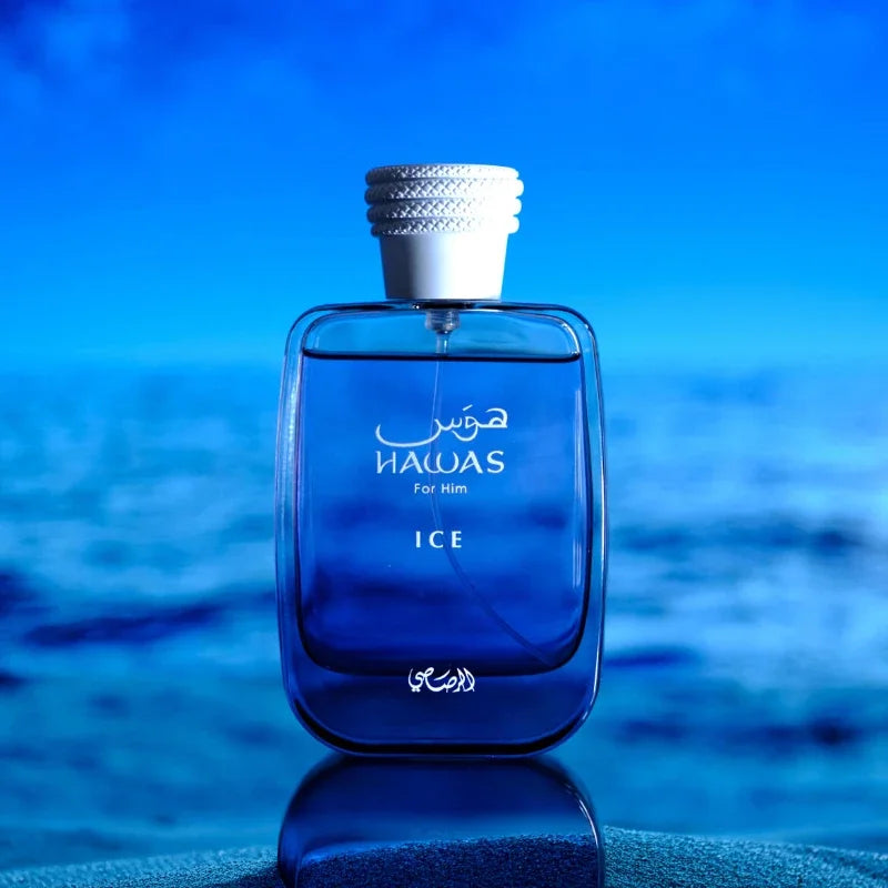 Hawas 100ml Eau de Parfum Unisexe, Parfum Longue Durée, Frais, Boisé, Aquatique, Fruité, Aromatique, Élégant, Moderne, Doux, Luxueux