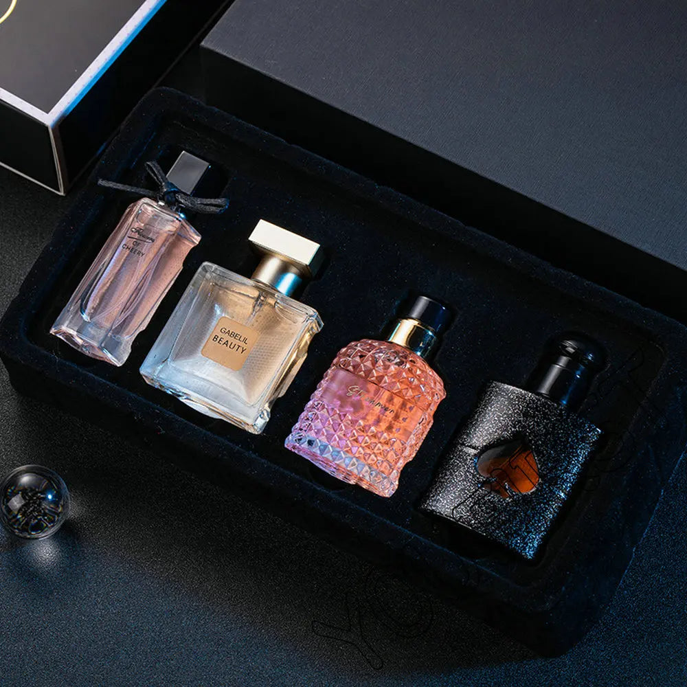 Parfum Coffret cadeau quatre pièces ensemble femmes Parfum Spray 105ml parfum Floral Parfum durable