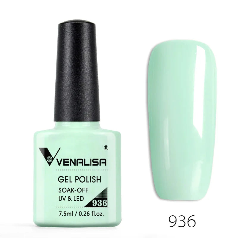 Vernis à ongles Venalisa 7.5ml Fashion Shiny Soak Off UV Gel Nail Gel Polish Cosmetics Nail Art Manicure Nails Gel Polish Tips Nail Varnish