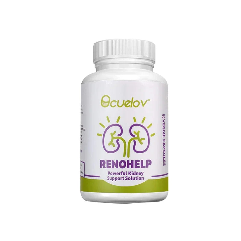 Complément naturel de soutien des reins – Soutient la santé des reins et nettoie, répare les dommages et la fonction normale, 120 capsules