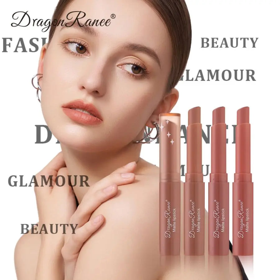 Rouge à lèvres hydratant imperméable, maquillage européen et américain, ne se décolore pas, velours 256, ne se décolore pas, 256