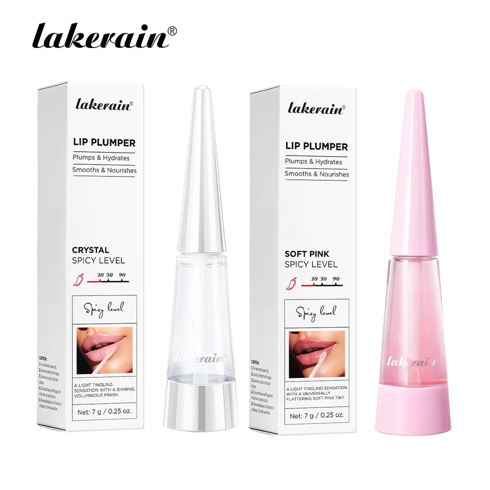 Lakerain lèvres plus dodues hydratation profonde nutrition longue durée haute brillance brillant finition volumineuse liquide hydratant pour les lèvres