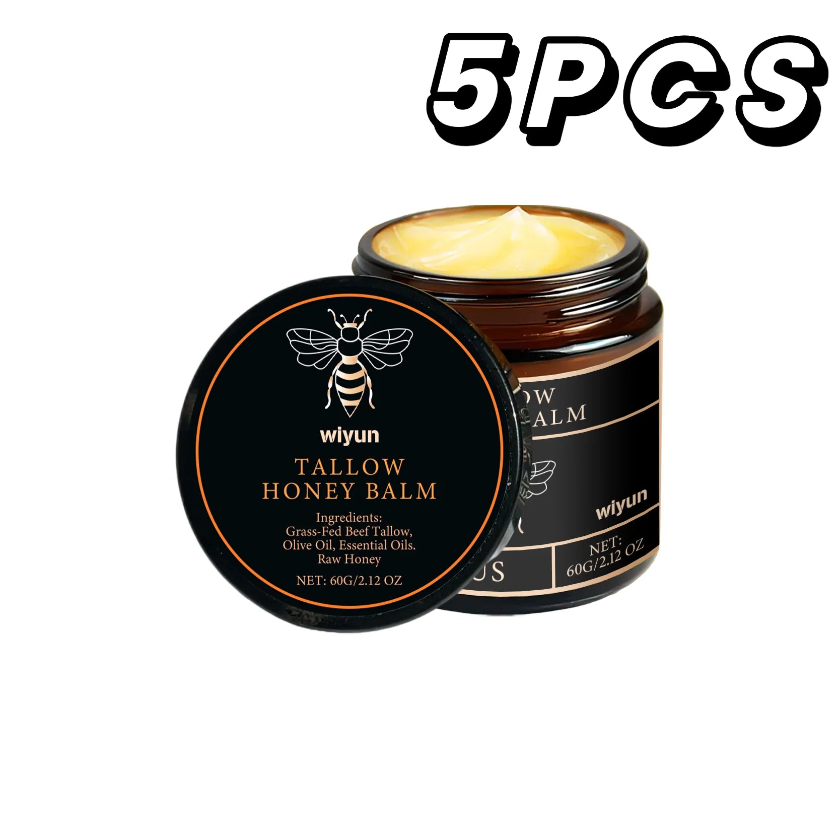 Crème au miel de suif Glow Hydratant pour la peau Améliorer l’élasticité Blanchiment doux Améliorer la matité Raffermissant Visage Corps Hydratant Lotion