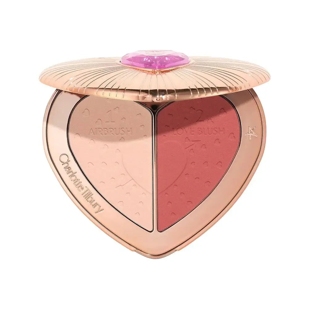 Flower Knows Bunny Garden Blush en relief Doux mat durable Lueur naturelle imperméable à construire poudre de joue Maquillage végétalien
