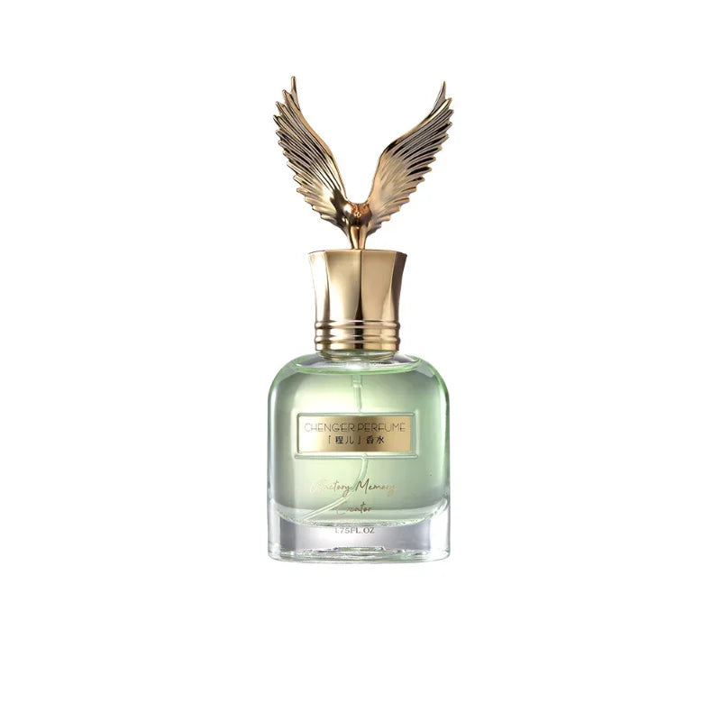 parfum de luxe Ocean Woody Notes, parfum Oud frais propre pour femmes, brume de parfum de bois d'agar de cipprès en forme d'aigle longue durée