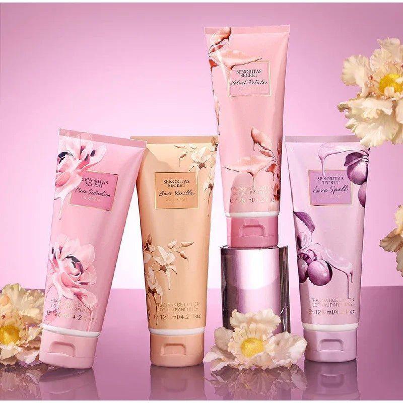  Ensemble de parfum et de Lotion pour le corps de 250ML, parfum de vanille fruité Floral de luxe pour femmes, exfoliant hydratant, Spray corporel frais et doux