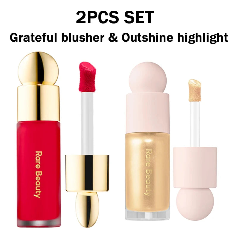 Rare beauté doux pincement liquide Blush soyeux et glisse sur douceur longue durée maquillage dodu espoir amour virtue heureuse merveille vautelle