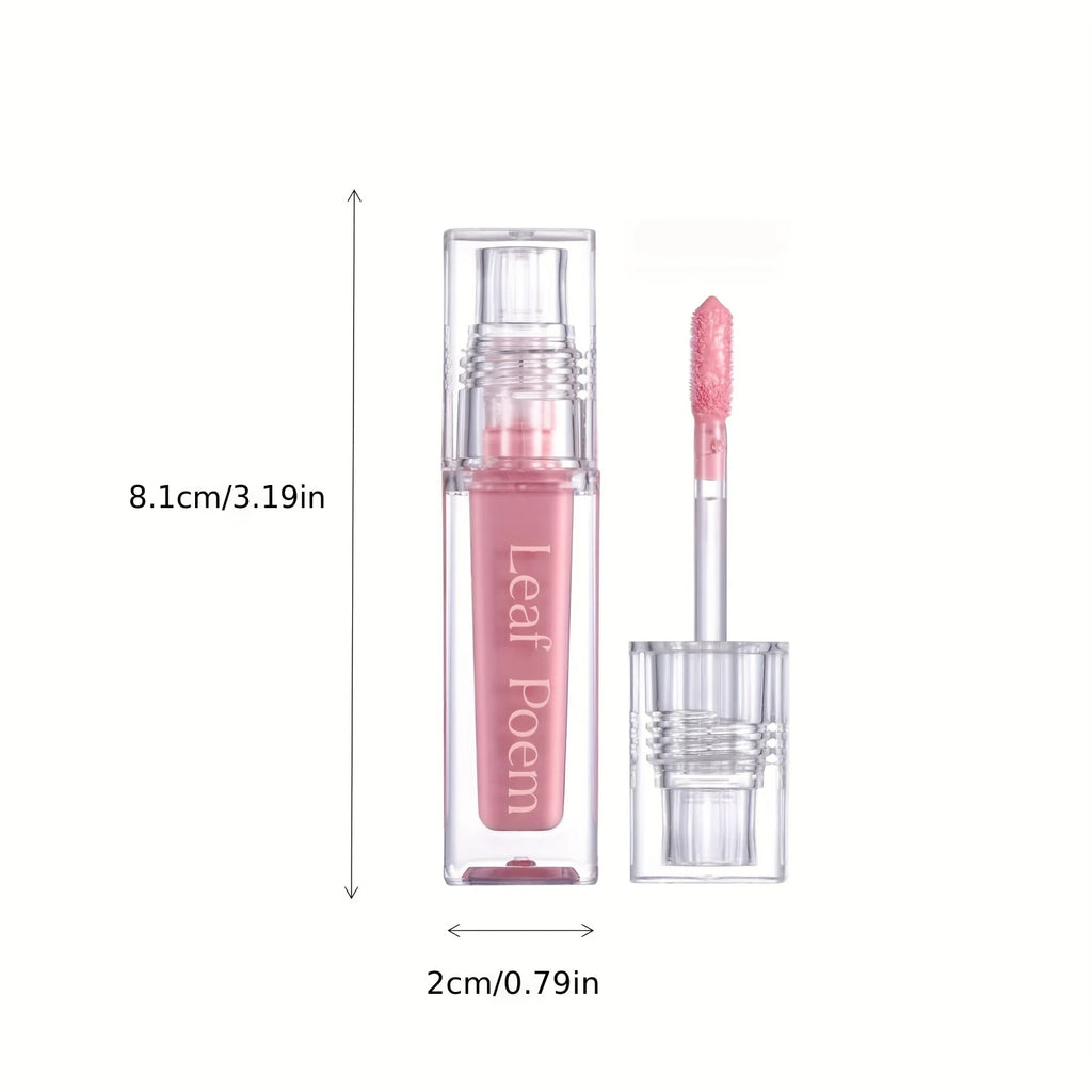 Huile à lèvres hydratante Crystal - Brillant repulpant et hydratant avec des nuances teintées pour tous les types de peau