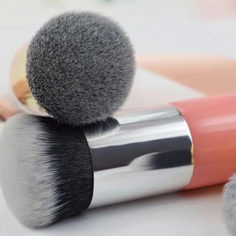 Pinceau de maquillage pour fond de teint Fat dôme, crème BB, brosse d'ambiance plus lente, sans poudre, sans marque, grand, petit