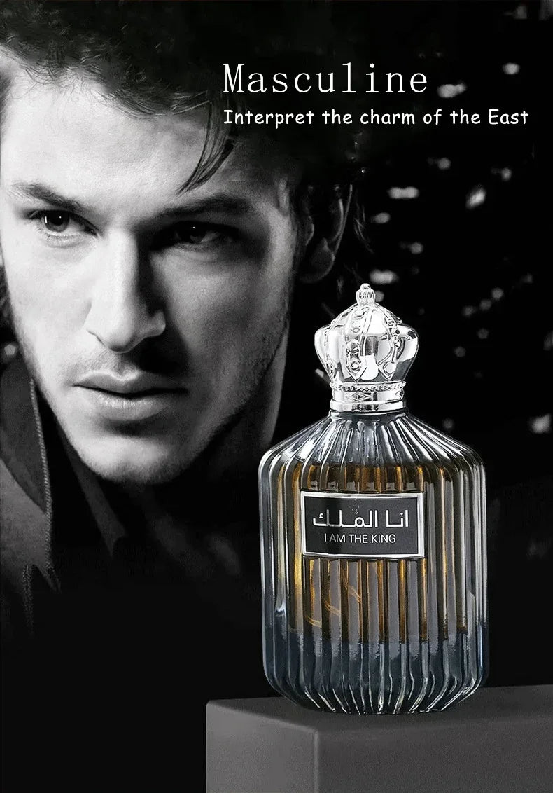 Parfum 100ml original de haute qualité pour hommes Dubai Prince Cologne Parfum longue durée Parfum léger Parfum frais du désert Arabie