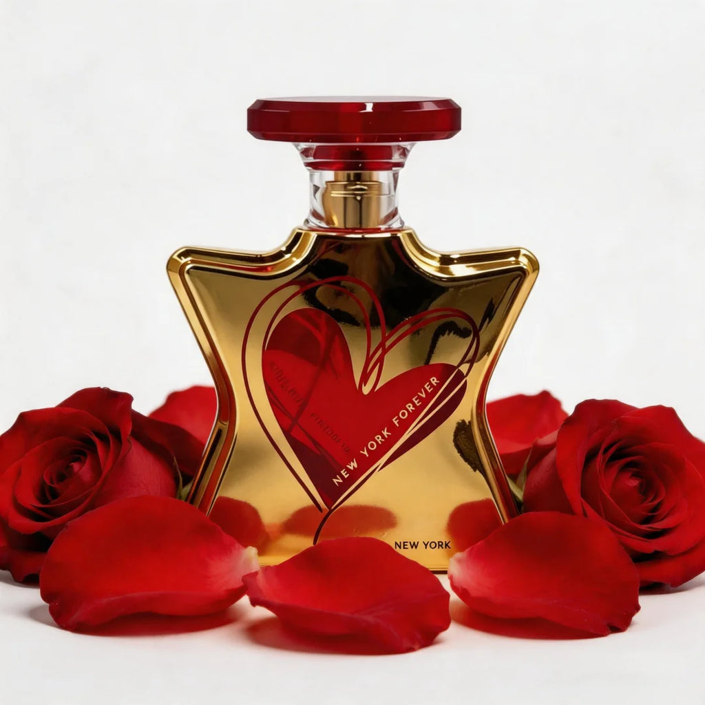 Parfum unisexe 100 ml, notes d'ambre, de vanille et de patchouli, Eau de Parfum en spray, New York & Forever