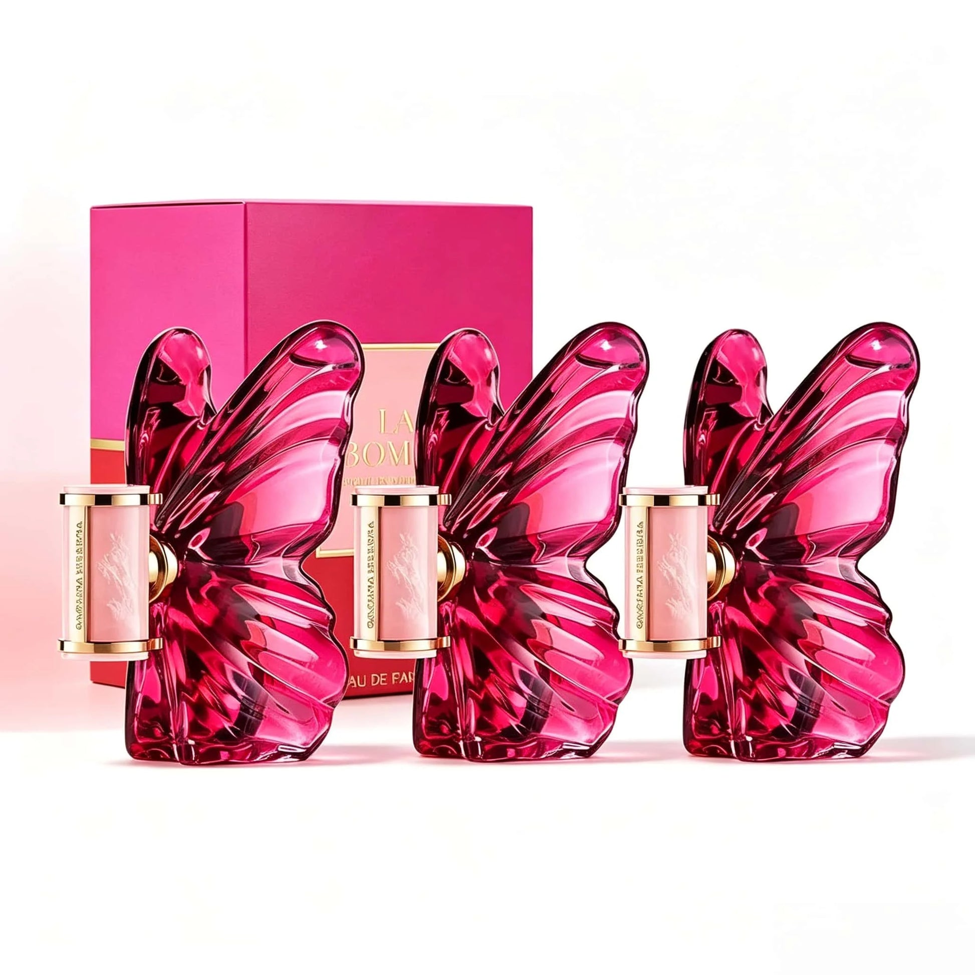 Collection Papillon Parfum Unisexe 100ml Eau de Parfum Florale Fruitée Gracieuse Longue Durée pour Femme