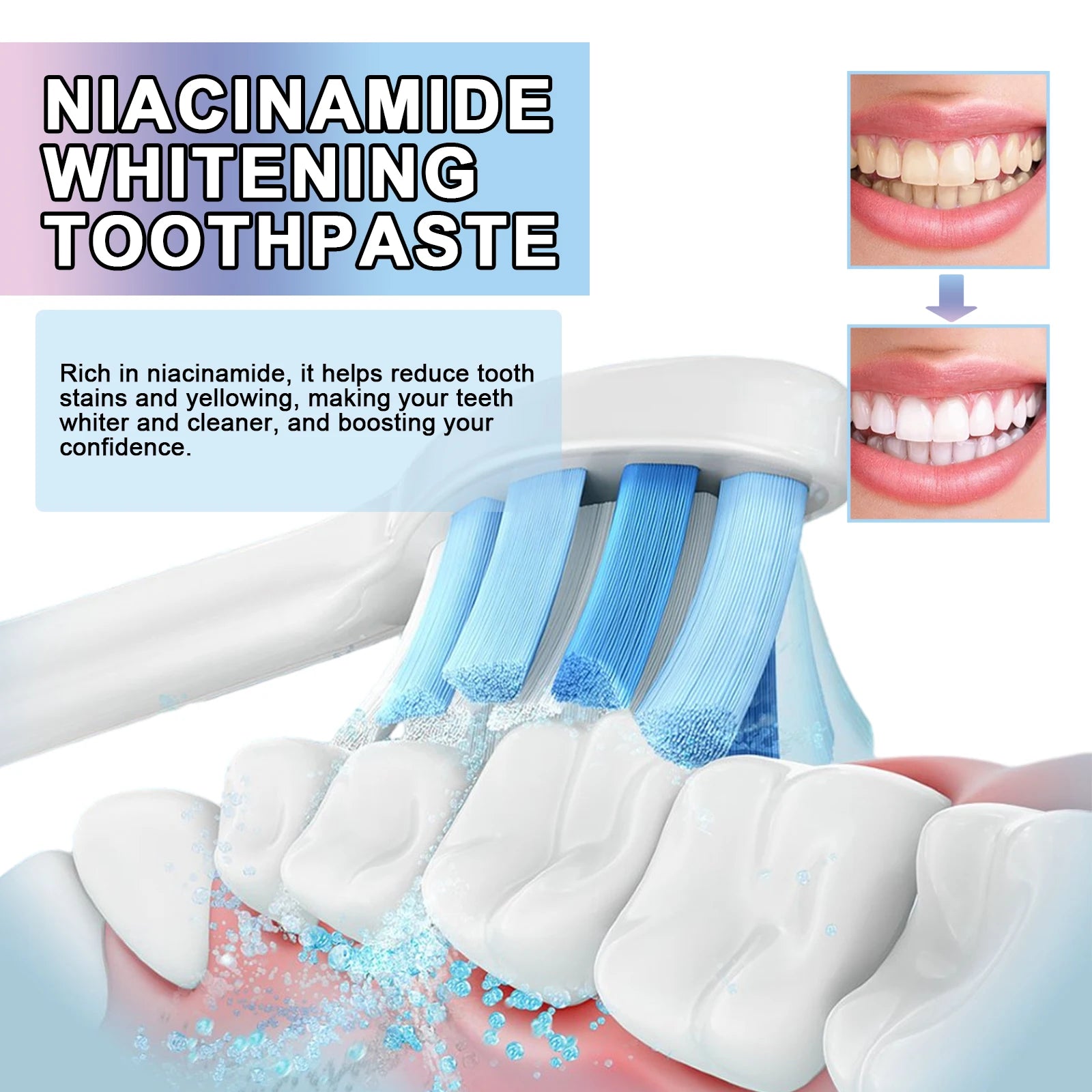 Dentifrice Jaysuing Cool Whitening Tooth Dentifrice Clean Strong Teeth Fresh Breath Réduit la plaque Soins buccaux de longue durée Prévenir la mauvaise haleine