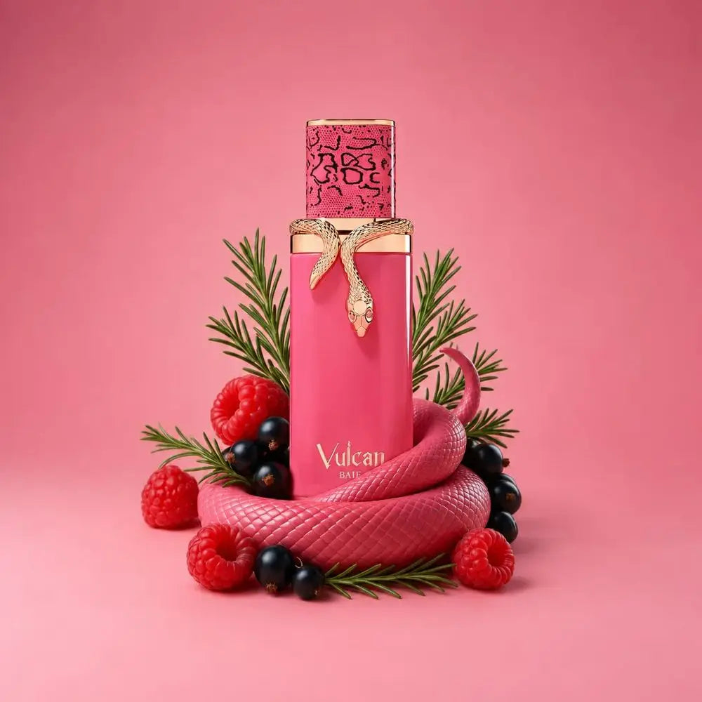 French Avenue Vulcan Baie EDP 100ml 3.4oz Eau de Parfum Spray Parfum Floral Fruité Longue Durée Luxe Arabe de Dubaï Pour Femme