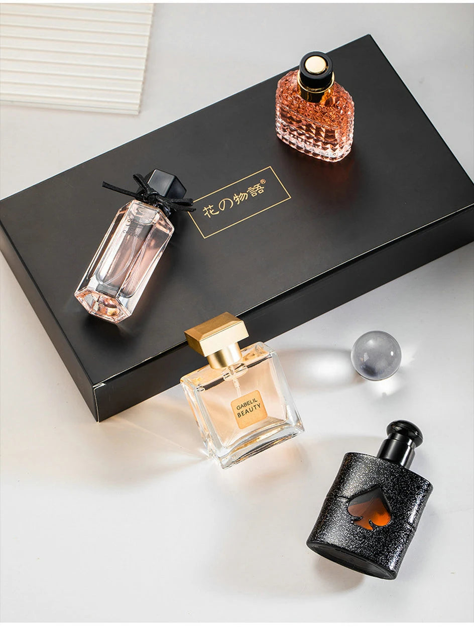 Parfum Coffret cadeau quatre pièces ensemble femmes Parfum Spray 105ml parfum Floral Parfum durable