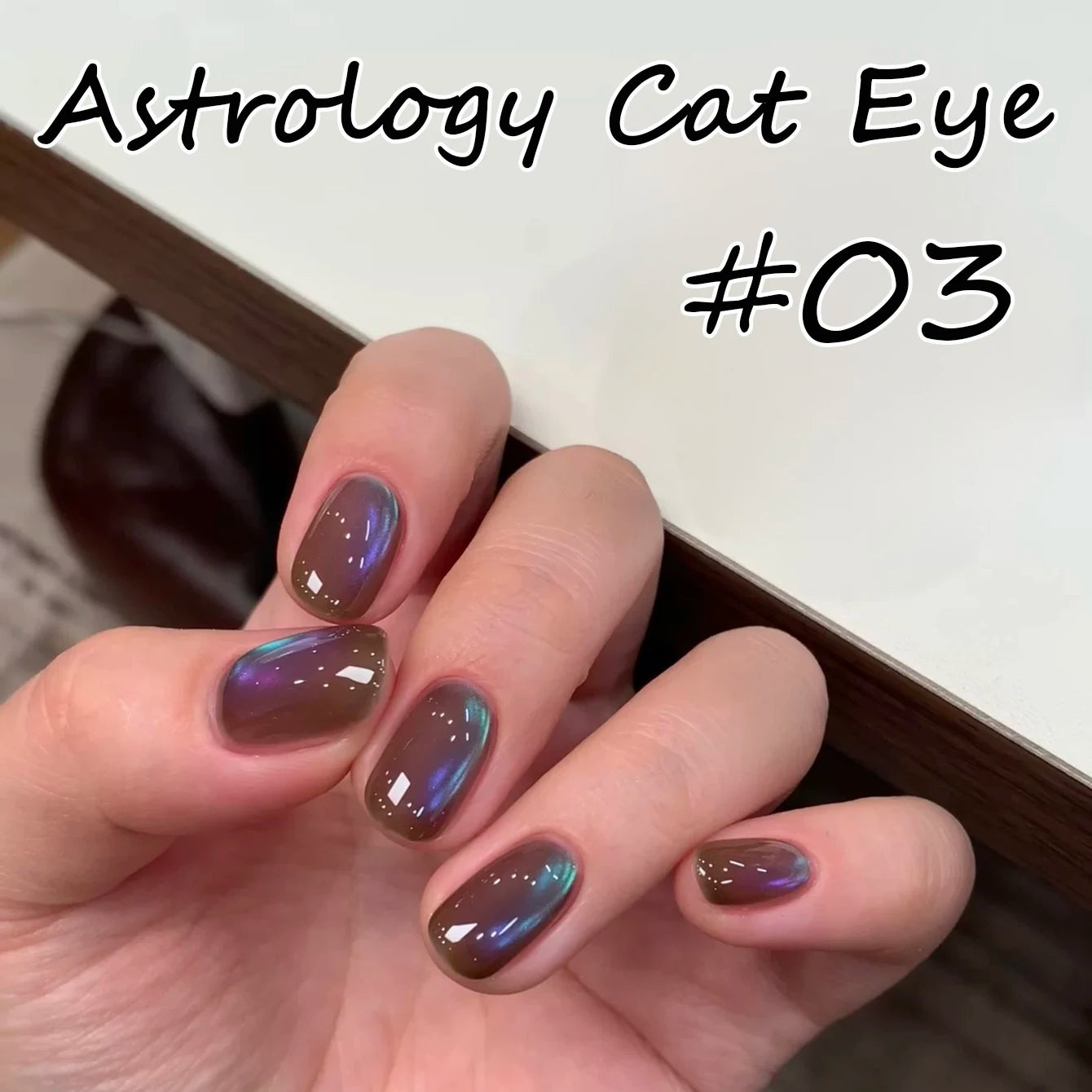 Vernis à ongles 60 variantes                          WS 10ML Sunlight Cat Eye Gel Blanchiment Vin Rouge Couleur Lumière Coucher de soleil Glow Cat Eye Glass Beads Nail Atr