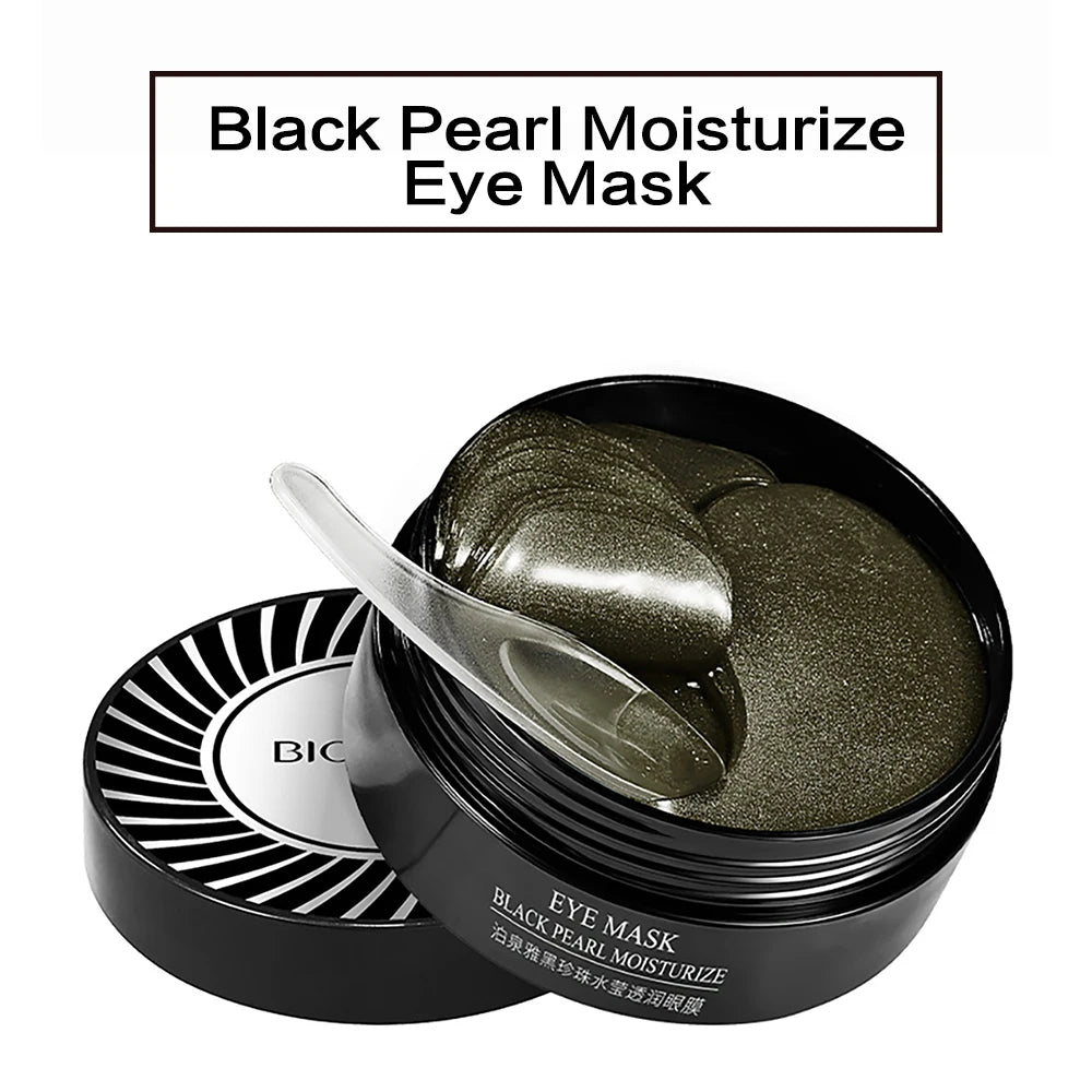 60PCS=30 Pairs Aloe Vera Eye Mask Moisturizing Collagen Hyaluronic Acid Gel Eye Patches Smoothing Repairing Eye Skin Care