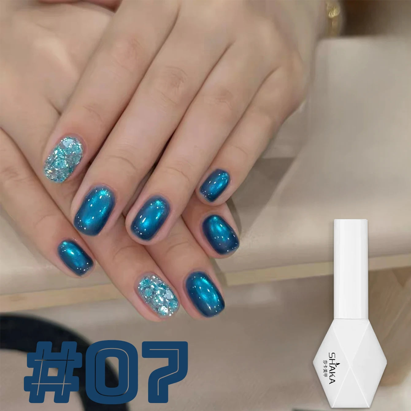 Vernis à ongles 60 variantes                          WS 10ML Sunlight Cat Eye Gel Blanchiment Vin Rouge Couleur Lumière Coucher de soleil Glow Cat Eye Glass Beads Nail Atr