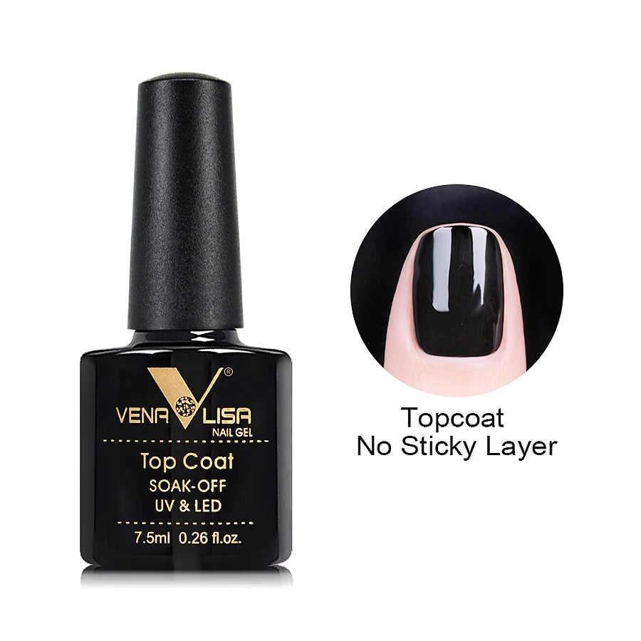 Vernis à ongles Venalisa 7.5ml Fashion Shiny Soak Off UV Gel Nail Gel Polish Cosmetics Nail Art Manicure Nails Gel Polish Tips Nail Varnish