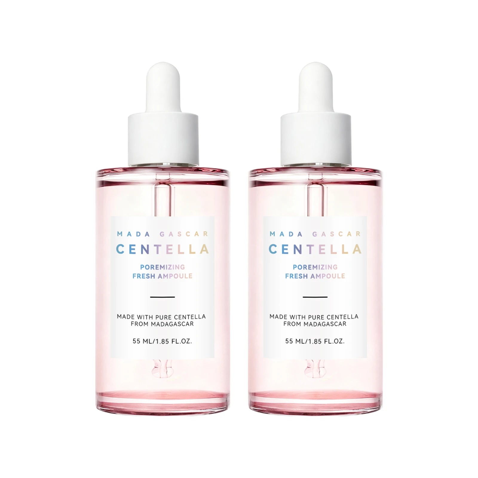 Madagascar Centella Asiatica Serum 55ml - Formule apaisante pour la peau sensible avec lutte contre l’acné, bienfaits hydratants en profondeur pour le visage