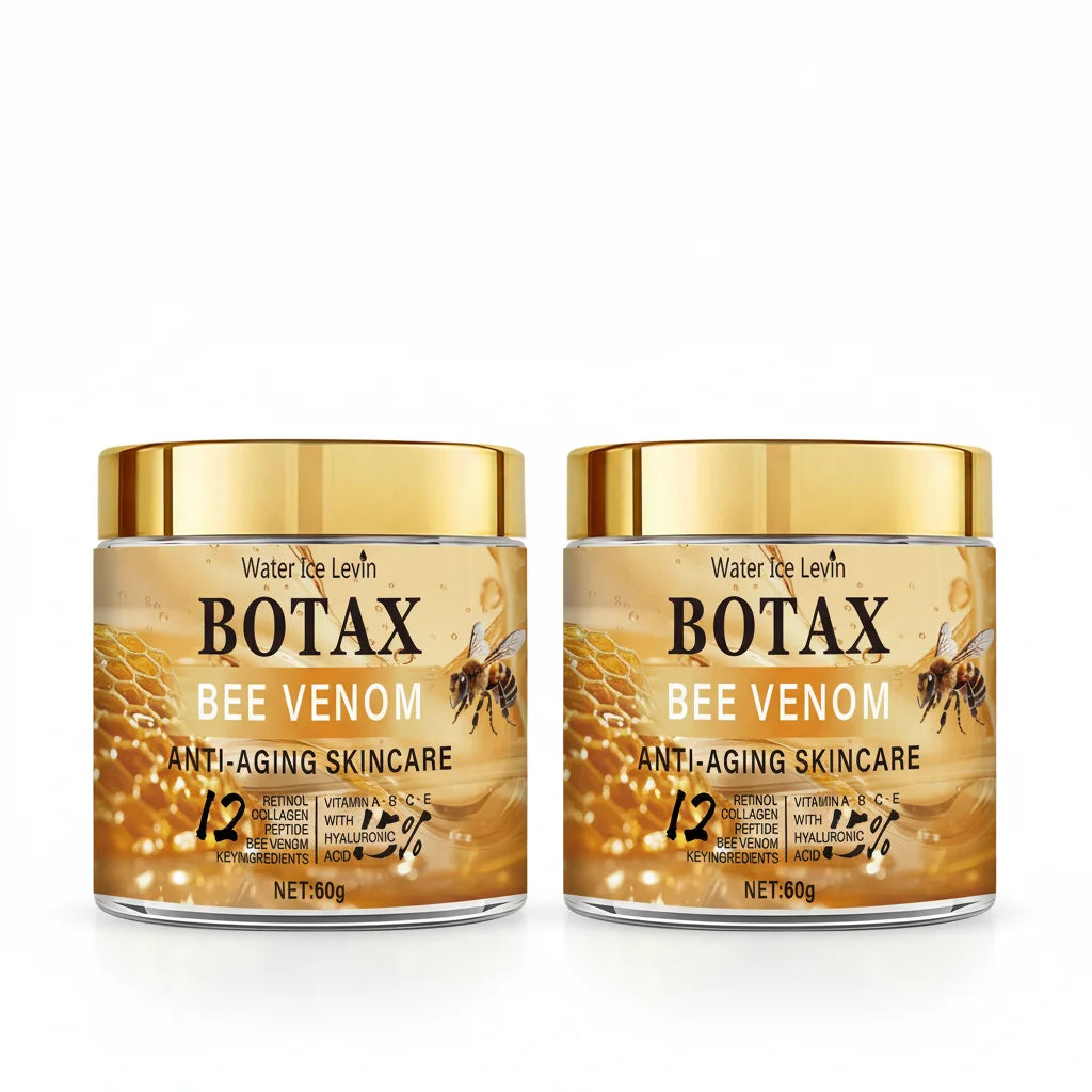 Crème au venin d'abeille Botax - Traitement des rides profondes, rajeunissement et action raffermissante de la peau aven Collagen Water Ice Levin. 60g.