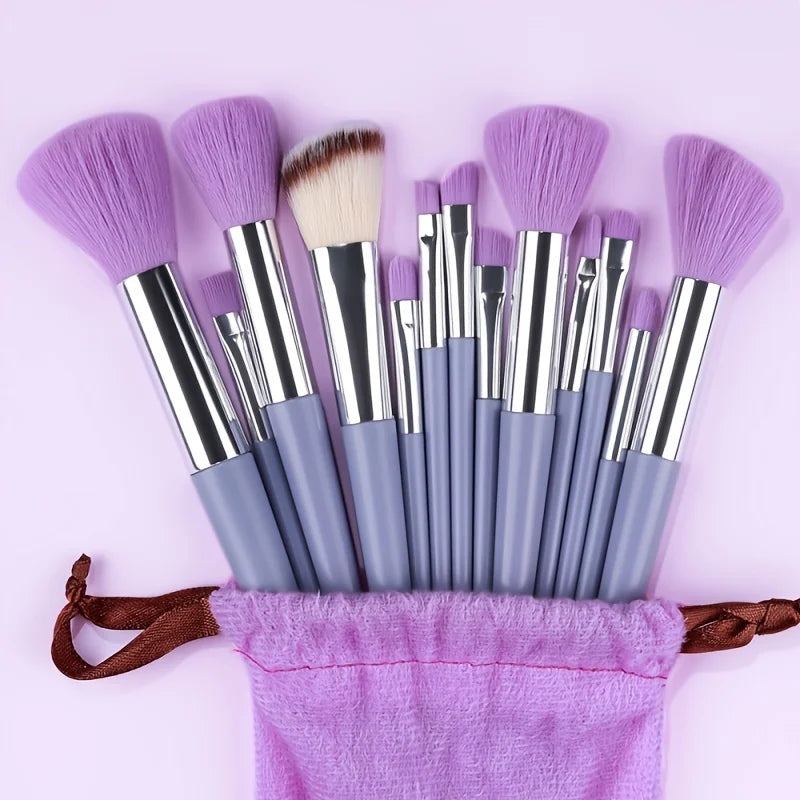 Pinceaux de maquillage 8-29 pièces Kit de maquillage professionnel femmes cosmétique pinceau à poudre douce fard à paupières fond de teint ensemble complet outil de beauté de voyage