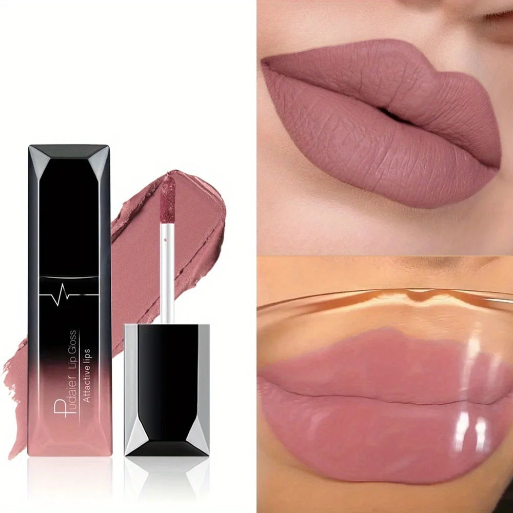 Rouge à lèvres liquide mat velours 17 couleurs, couleur de lèvres longue tenue imperméable, Texture lisse à haute teneur en pigments, maquillage pour tous les Types de peau