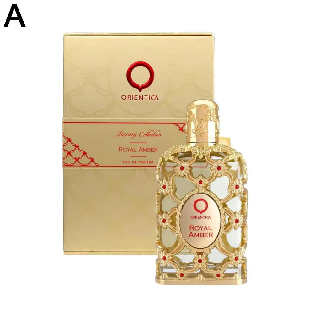Parfum Royal Amber de Dubaï 100ml, parfum à la rose, parfum oriental longue durée en flacon de verre pour hommes et femmes