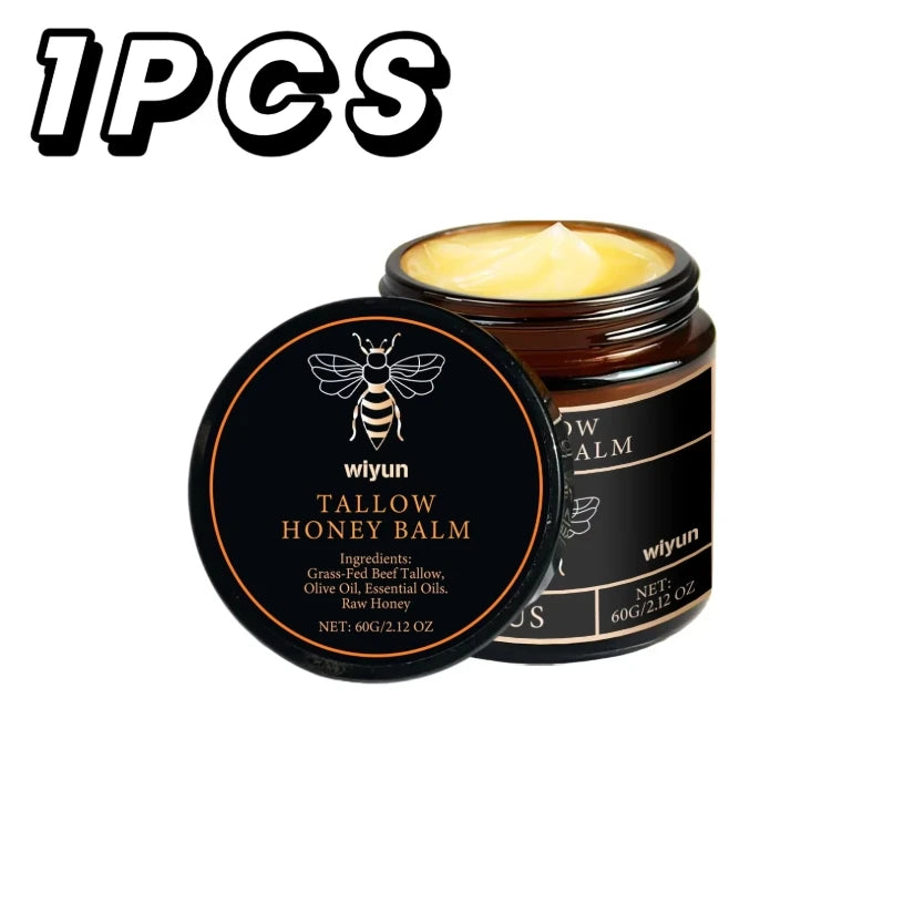 Crème au miel de suif Glow Hydratant pour la peau Améliorer l’élasticité Blanchiment doux Améliorer la matité Raffermissant Visage Corps Hydratant Lotion