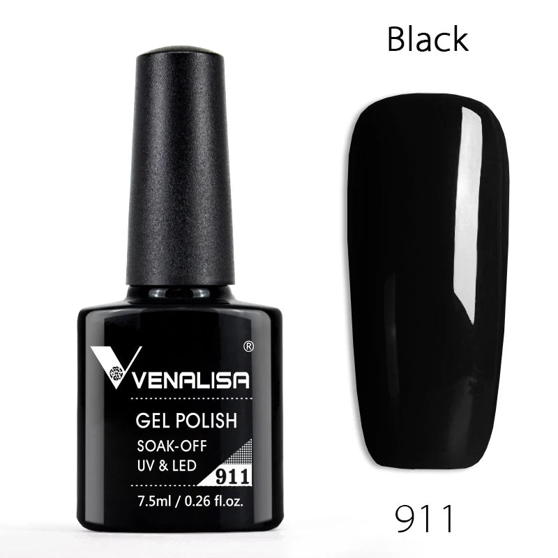 Vernis à ongles Venalisa 7.5ml Fashion Shiny Soak Off UV Gel Nail Gel Polish Cosmetics Nail Art Manicure Nails Gel Polish Tips Nail Varnish