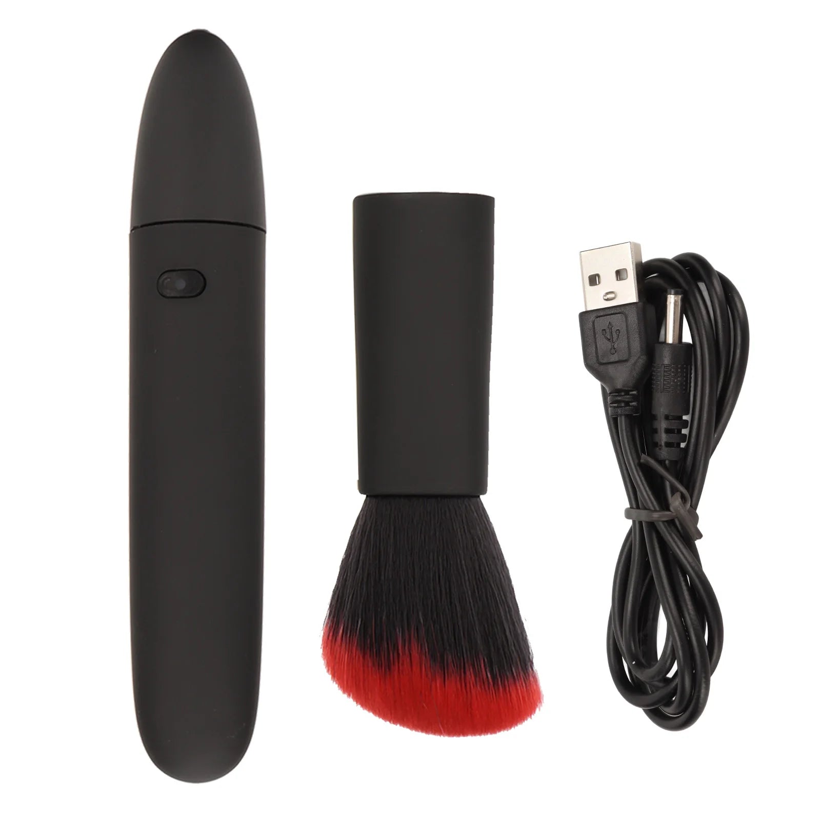 Brosse de maquillage électrique Portable, 10 vitesses, Rechargeable, réglable, multifonctionnelle, étanche, pour Blush, pour contour des reflets