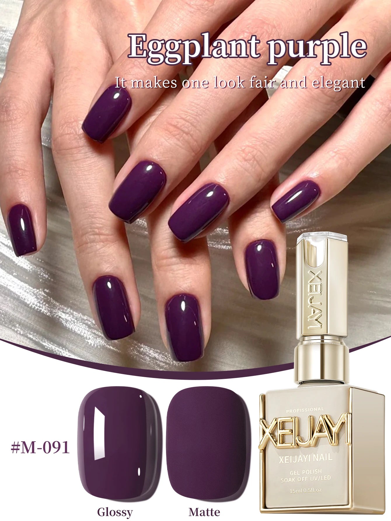 1Pc 15ML blanc laiteux pur vernis à ongles Gel ajouter Semi-Permanent tremper UV LED Construction Gel vernis