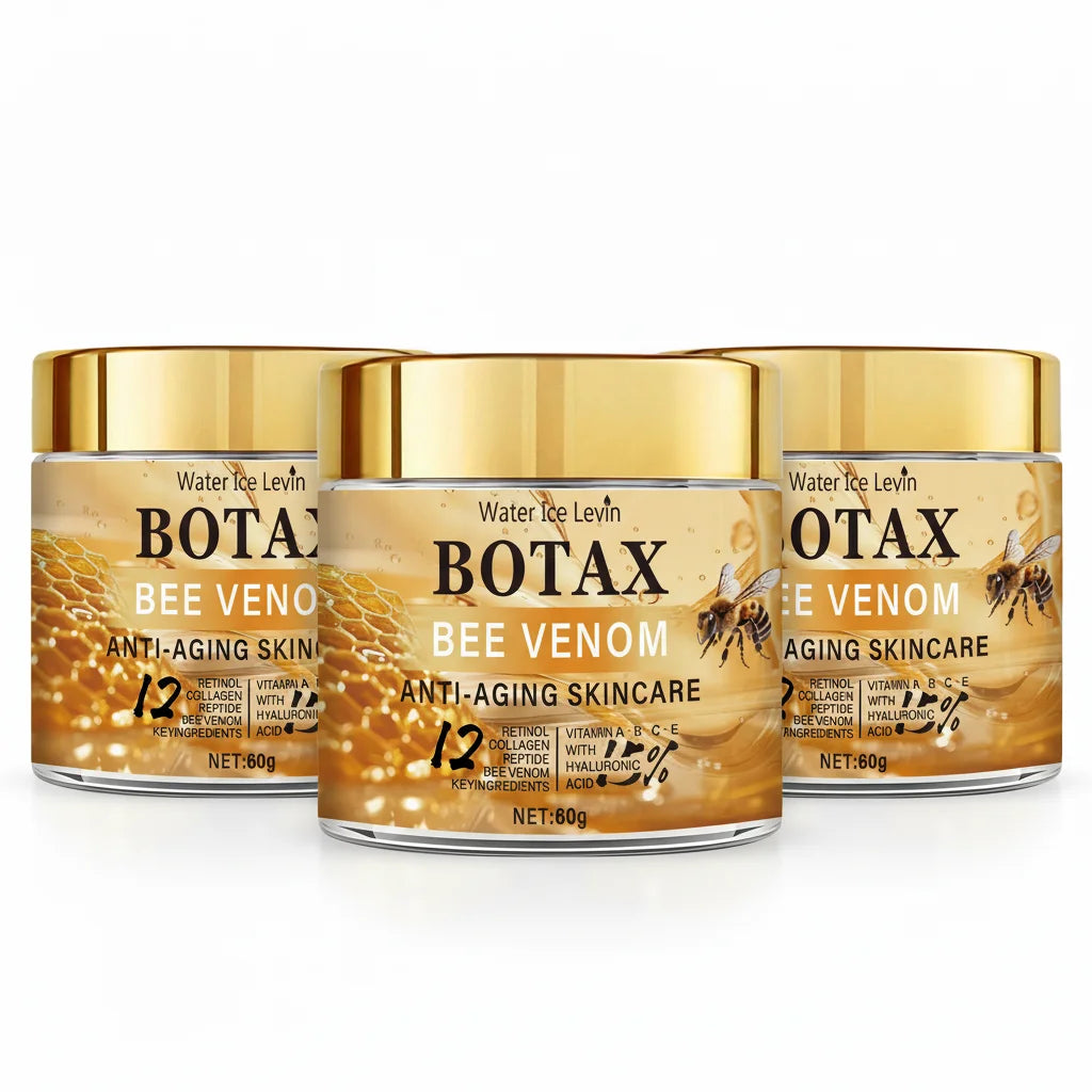 Crème au venin d'abeille Botax - Traitement des rides profondes, rajeunissement et action raffermissante de la peau aven Collagen Water Ice Levin. 60g.
