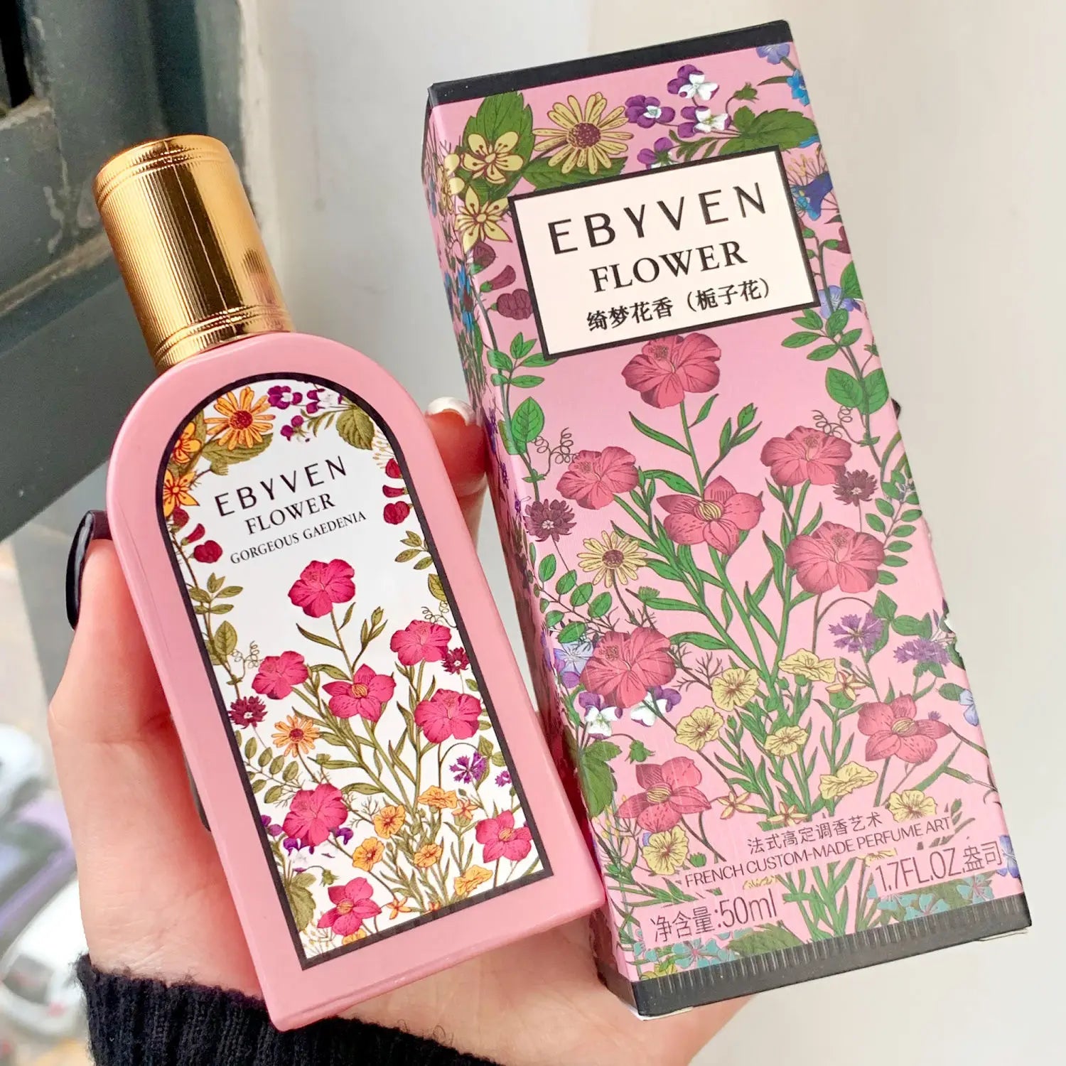 Ensemble de parfum pour femmes Parfum longue durée Flower Joy Blooming Water Of Flowers Floral Scent Eau De Toilette Cadeaux de la Saint-Valentin