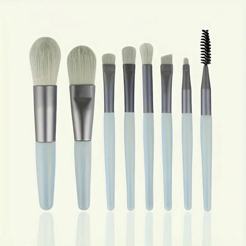 Pinceaux de maquillage 8-29 pièces Kit de maquillage professionnel femmes cosmétique pinceau à poudre douce fard à paupières fond de teint ensemble complet outil de beauté de voyage