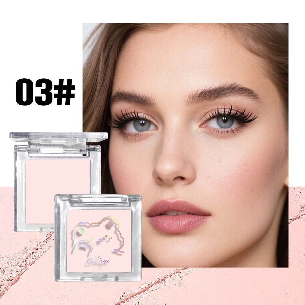 plateau de fard à paupières - Des reflets mats de longue durée - Des paillettes brillantes pour des contours naturels de tous les tons de peau, orange et blanc