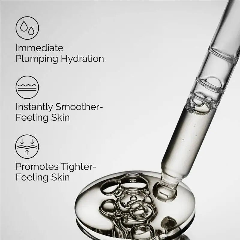 Acide hyaluronique 2 % + sérum hydratant B5 avec essence de céramides liquides de décoloration des lignes fines raffermissent et nourrissent la peau sensible 30ML