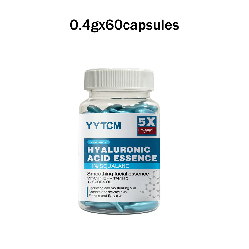 capsule hydratante profonde d'acide hyaluronique, essence cutanée hydratante et éclaircissante (0,4 g x 30 capsules)/sac -1 sac