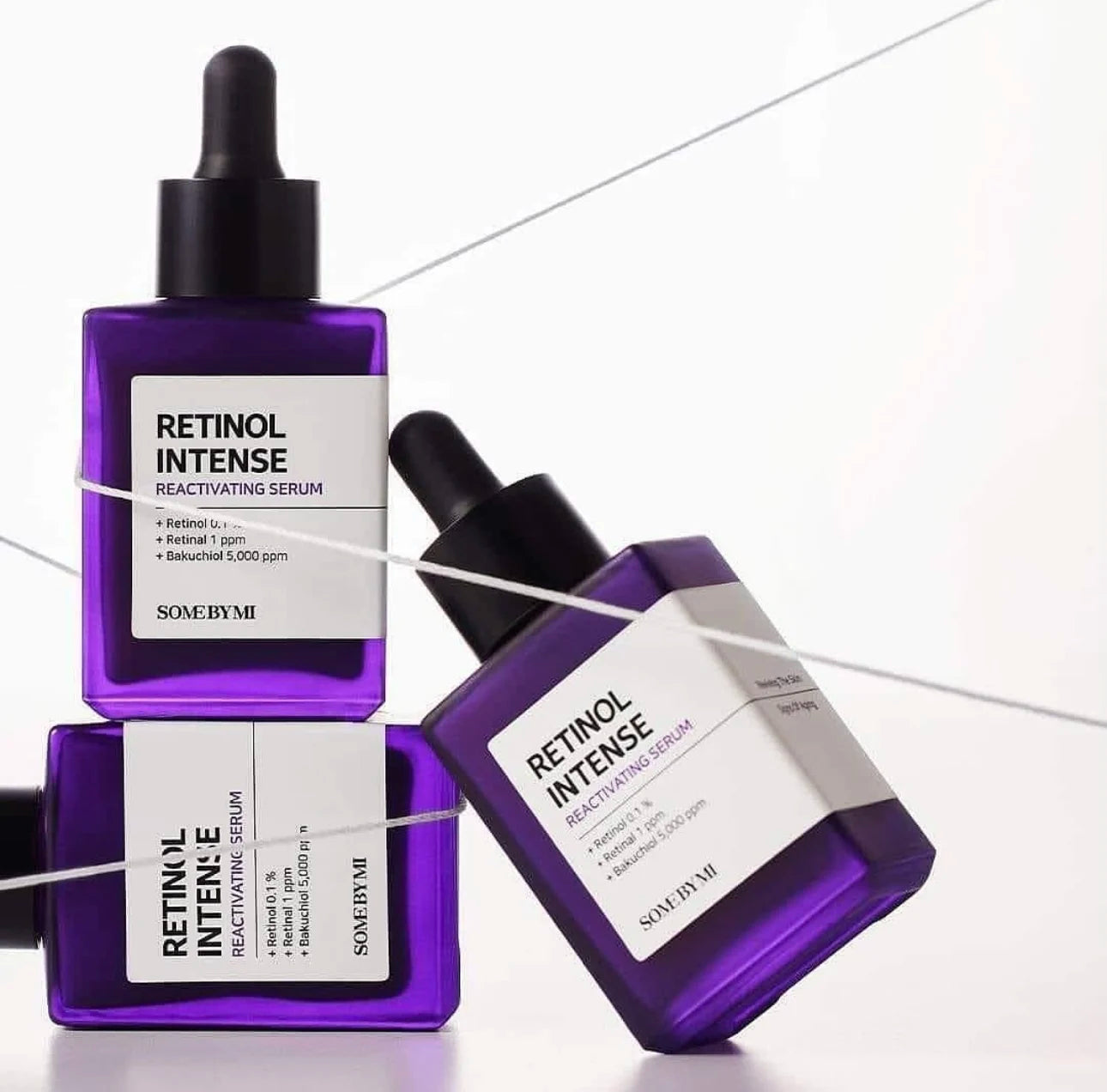 SOME BY MI Sérum réactivant intense au rétinol Crème avancée pour les yeux à triple action originale 30 ml Essence de soins du visage de marque coréenne