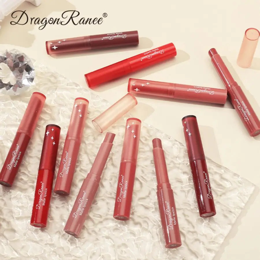 Rouge à lèvres hydratant imperméable, maquillage européen et américain, ne se décolore pas, velours 256, ne se décolore pas, 256