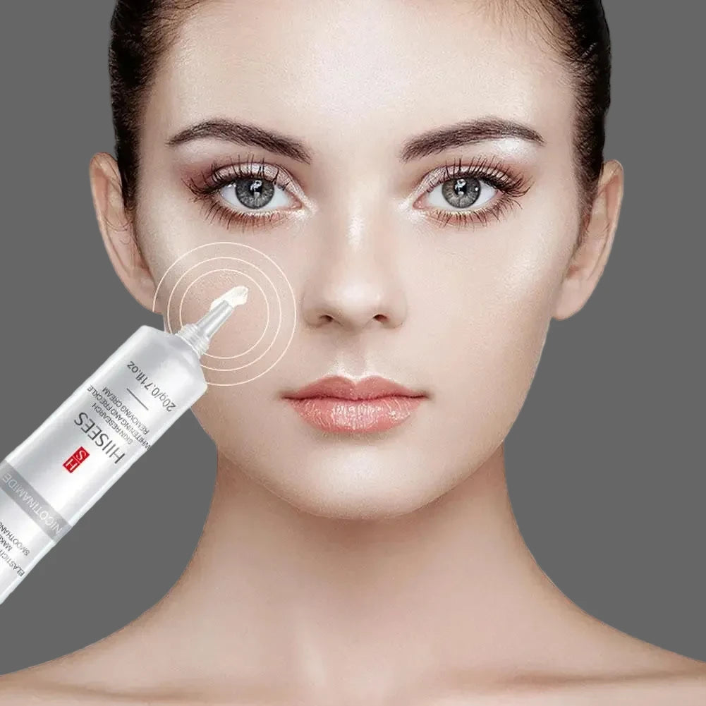 Crème pour le visage Blanchiment des taches de rousseur Éliminer la crème pour le visage Éliminer le noir, le mélasma Taches sombres Dépôts d’acné VE Nourrir Éclaircir les soins de la peau