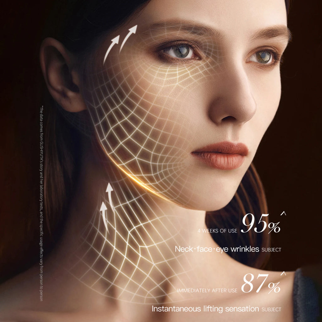 3 en 1 soins de la peau dispositif de levage raffermissant du visage cou Massage des yeux du visage plus mince Anti-âge soins de la peau outil de sculpture du visage