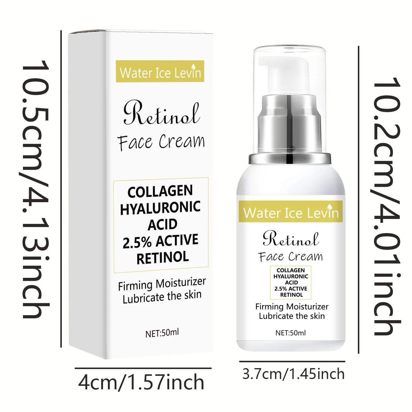 Bâton de crème raffermissante au rétinol, crème lissante au collagène pour les rides, hydratante, blanchissante, éclaircissante, produits pour la peau