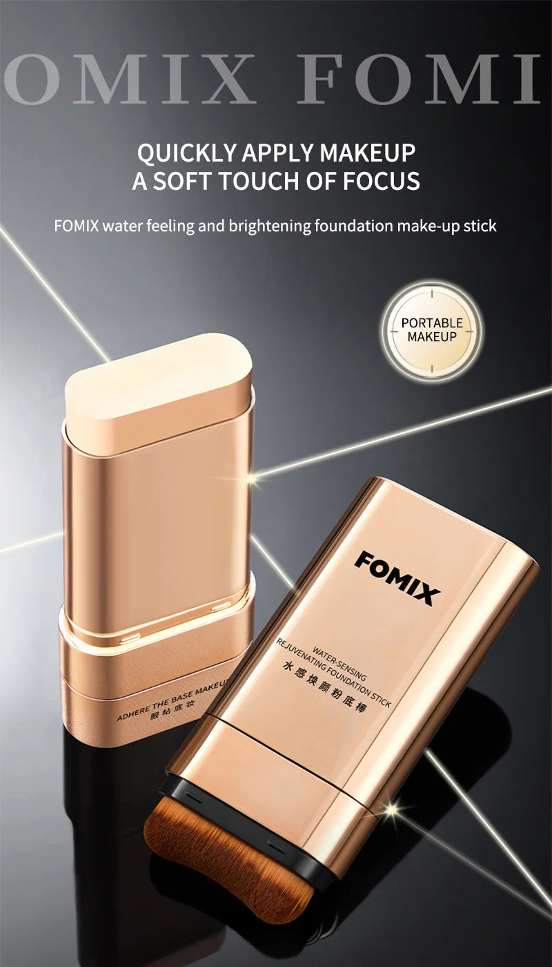 Bâton de fond de teint de base - Hydrate et couvre l'acné, les yeux et les taches entièrement, pratique pour les voyages
