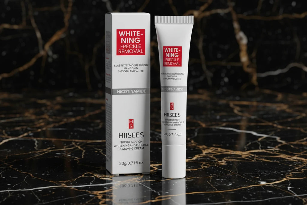 Crème pour le visage Blanchiment des taches de rousseur Éliminer la crème pour le visage Éliminer le noir, le mélasma Taches sombres Dépôts d’acné VE Nourrir Éclaircir les soins de la peau