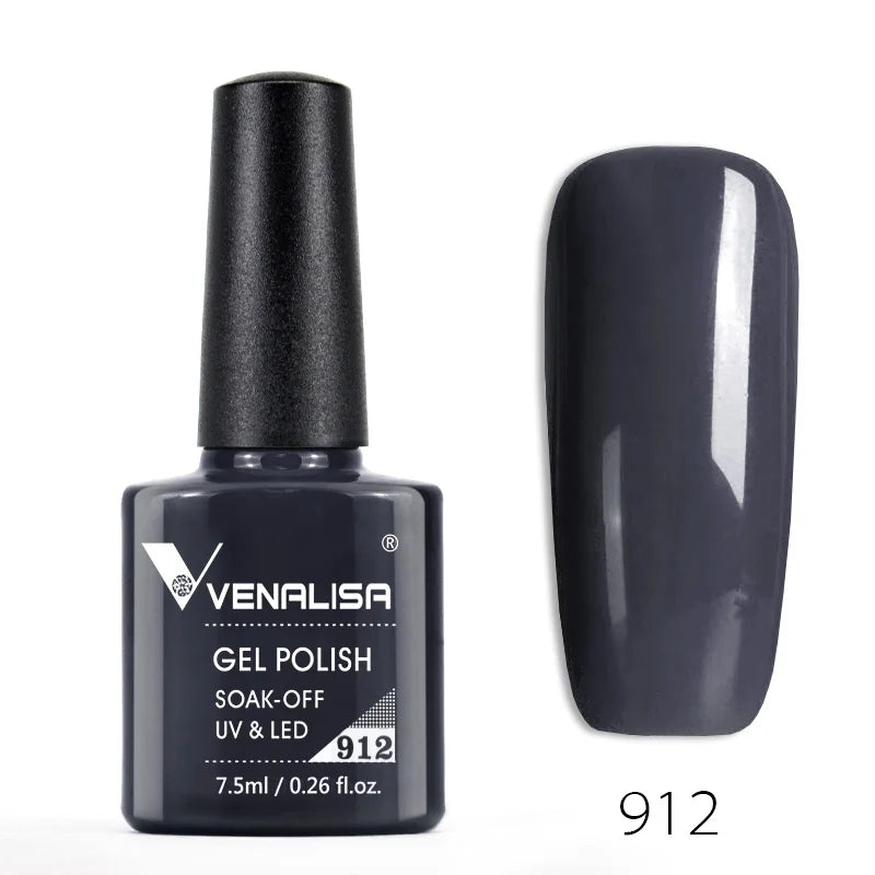Vernis à ongles Venalisa 7.5ml Fashion Shiny Soak Off UV Gel Nail Gel Polish Cosmetics Nail Art Manicure Nails Gel Polish Tips Nail Varnish