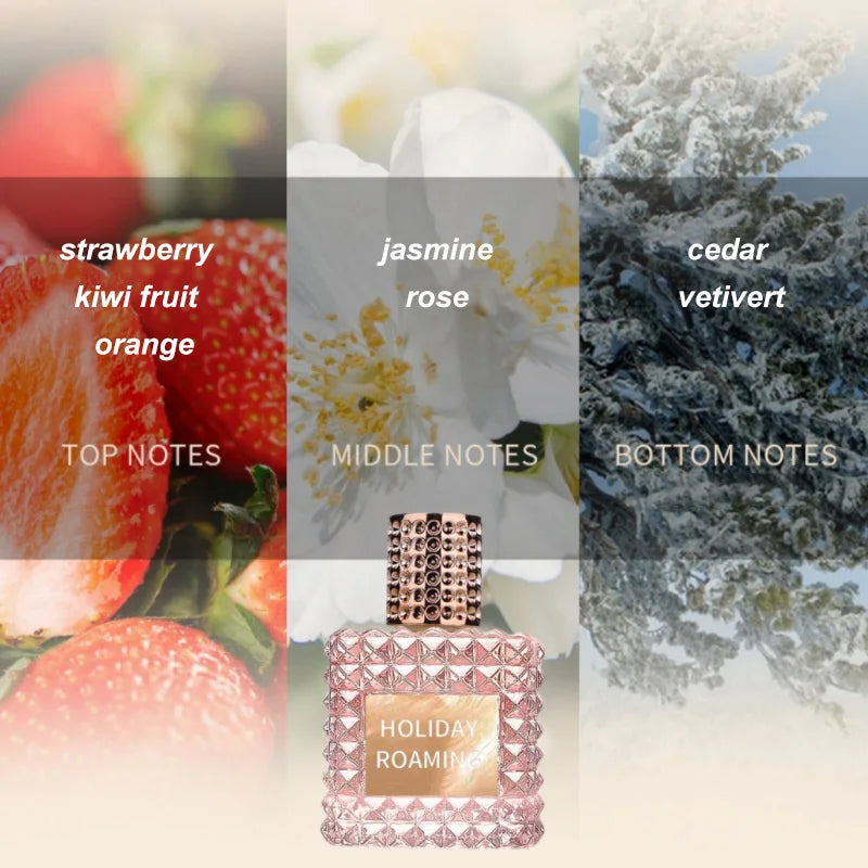Parfum eelhoe marque française pour femmes, Spray De parfum d'agrumes, Rose, fleurs naturel, senteur fraîche durable, Parfum romantique pour femmes