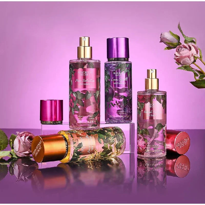  Ensemble de parfum et de Lotion pour le corps de 250ML, parfum de vanille fruité Floral de luxe pour femmes, exfoliant hydratant, Spray corporel frais et doux