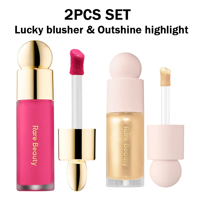 Rare beauté doux pincement liquide Blush soyeux et glisse sur douceur longue durée maquillage dodu espoir amour virtue heureuse merveille vautelle