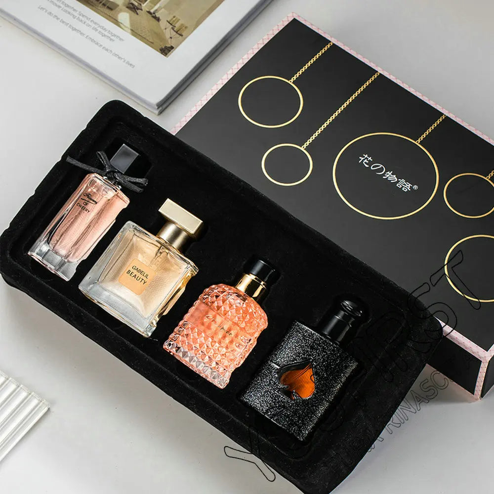 Parfum Coffret cadeau quatre pièces ensemble femmes Parfum Spray 105ml parfum Floral Parfum durable